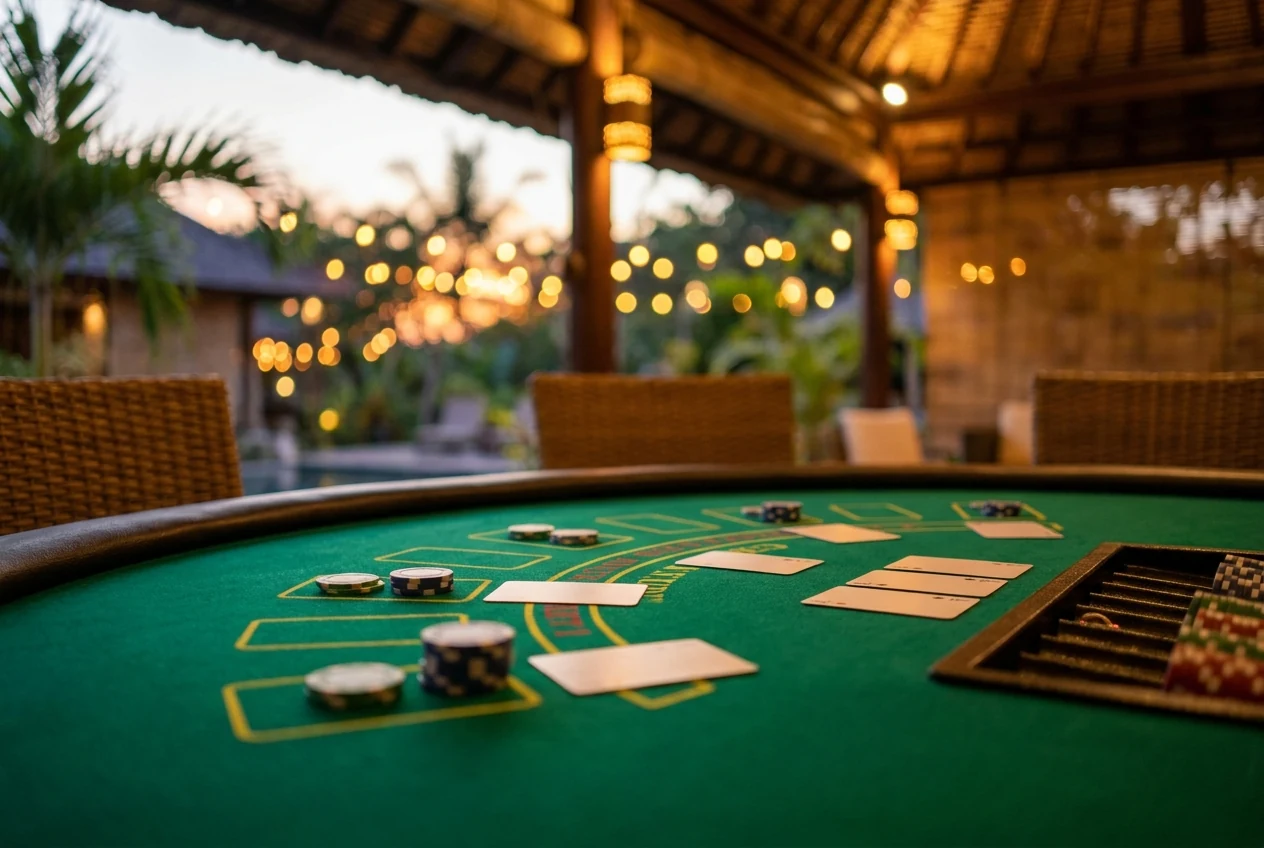 Caribbean Stud bij Manga live casino spellen