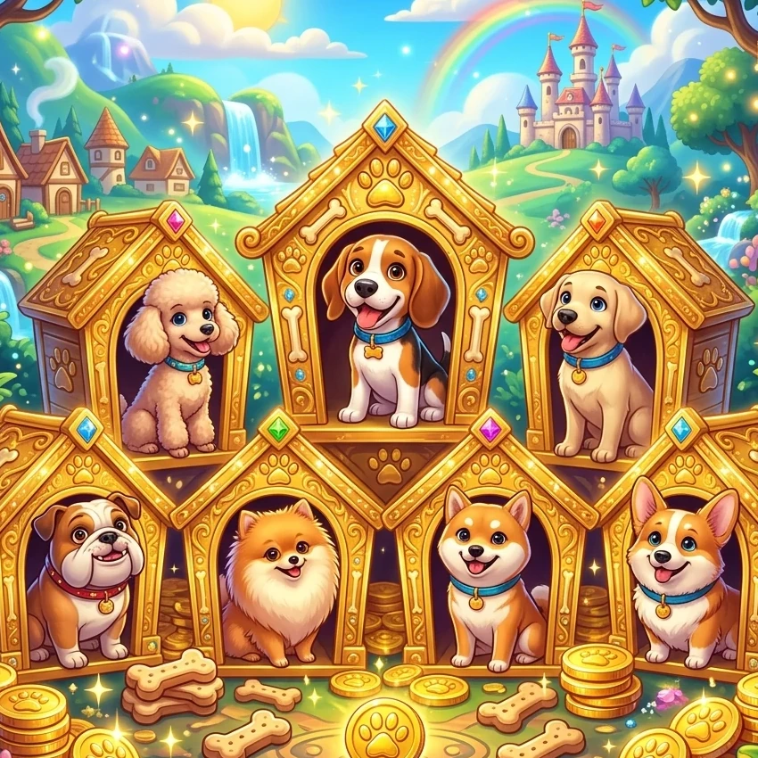 Dog House Megaways bij Manga